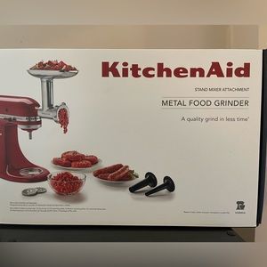 Kitchen Aid Metal Food Grinder - BRAND NEW!